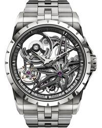 Roger Dubuis - Titanium Excalibur Monobalancier Watch - Lyst