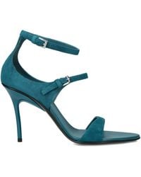 Alaïa - Suede Drop Strappy Sandals 90 - Lyst