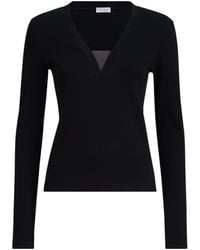 Brunello Cucinelli - Stretch-Cotton Monili-Detail T-Shirt - Lyst