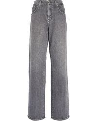 7 For All Mankind - Tess High-rise Straight Jeans - Lyst