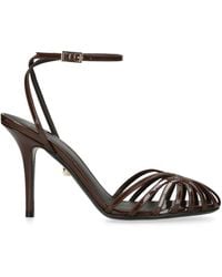 ALEVI - Patent Leather Blake Heeled Sandals 95 - Lyst