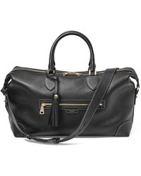 Aspinal of London - Leather Hudson Flight Bag - Lyst