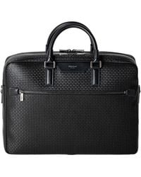 Serapian - Coated Canvas-Leather Briefcase - Lyst