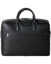 Serapian - Coated Canvas-Leather Briefcase - Lyst