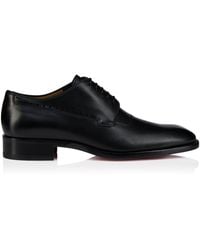 Christian Louboutin - Sartoby Calf Leather Derby Shoes - Lyst