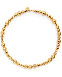 LIE STUDIO - Plated The Elly Necklace - Lyst