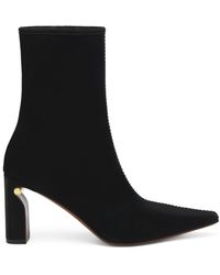 McQueen - T-Bar Heeled Ankle Boots 80 - Lyst