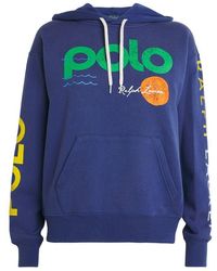 Polo Ralph Lauren - Cotton-Blend Wave Hoodie - Lyst