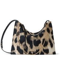 Givenchy - Leopard Print Voyou Shoulder Bag - Lyst