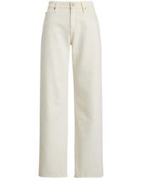 Ralph Lauren - Mercer Wide-Leg Mid-Rise Jeans - Lyst