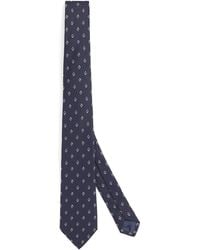 Emporio Armani - Silk Jacquard Diamond Tie - Lyst
