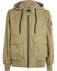 Moose Knuckles - Hooded Oxley Bomber Jacket - Lyst