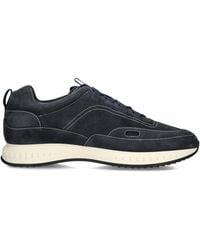 John Lobb - Nubuck Leather Stream Elastic Sneakers - Lyst