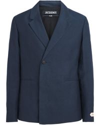 Jacquemus - Linen-Blend Melo Blazer - Lyst