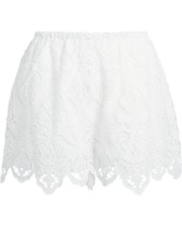 Toccin - Cotton Broderie Anglaise Pavlina Shorts - Lyst