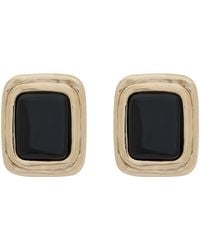 Saint Laurent - Cabochon Clip-On Earrings - Lyst