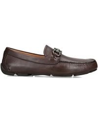 Ferragamo - Leather Parigi Driving Shoes - Lyst