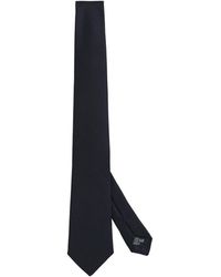 Emporio Armani - Silk Geometric Jacquard Tie - Lyst