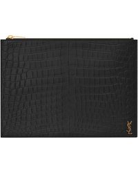 Saint Laurent 'monogram' Laptop Case in 