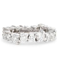 Suzanne Kalan - And Round Diamond Deco Milli Eternity Ring - Lyst
