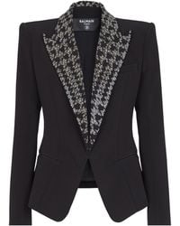Balmain - Embroidered 6-Buttons Jacket - Lyst