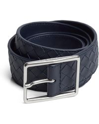 Bottega Veneta - Leather Intrecciato Piccolo Belt - Lyst