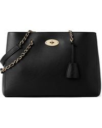 Mulberry - Small Leather Lily Chain Tote Bag - Lyst