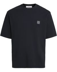 Stone Island - Organic Cotton Ghost T-Shirt - Lyst