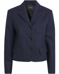 Maje - Cropped Sequin Blazer - Lyst
