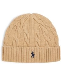 Polo Ralph Lauren - Wool-Cashmere Beanie - Lyst