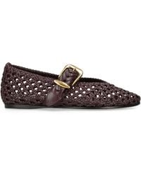 Zimmermann - Calf Leather Helix Ballet Flats - Lyst
