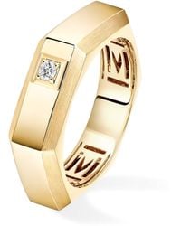Messika - Moderniste And Diamond Medium Ring - Lyst