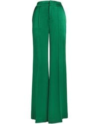 Alice + Olivia - Satin Dylan Trousers - Lyst