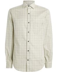James Purdey & Sons - Cotton Tattersall Shooting Shirt - Lyst