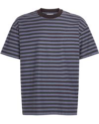 NN07 - Organic Cotton Stripe T-Shirt - Lyst