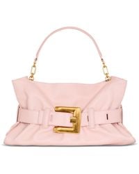 Balmain - Medium Leather Anthem Shoulder Bag - Lyst