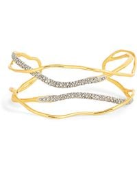 Alexis - Gold-plated Solanales Cuff - Lyst