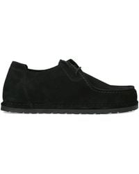 Birkenstock - Suede Utti Lace Boat Shoes - Lyst