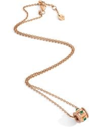 Marli New York - Diamond And Agate Life Necklace - Lyst