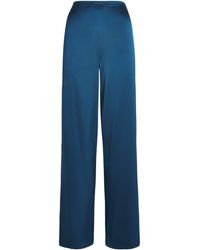 STAUD - Silk Stroll Trousers - Lyst