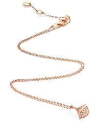 Marli New York - Mini And Diamond Cleo Rev Pendant Necklace - Lyst