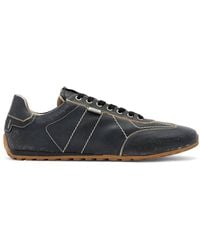 AllSaints - Leather Liam Sneakers - Lyst