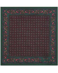 Polo Ralph Lauren - Silk Foulard Pocket Square - Lyst