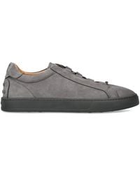 Tod's - Leather Elastic Cassetta Sneakers - Lyst
