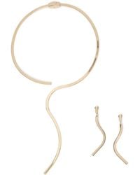 Marina Rinaldi - Necklace And Clip-On Earring Set - Lyst