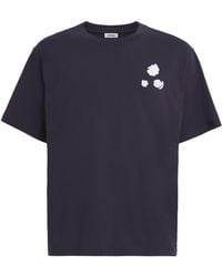 Sandro - Cotton Flower Print T-Shirt - Lyst