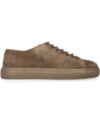 Doucal's - Suede Wash Sneakers - Lyst