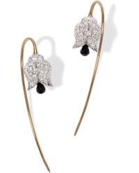 Annoushka - Diamond And Spinel French Hook Earrings - Lyst