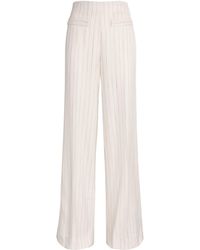 Sandro - Sequinned Stripe Trousers - Lyst