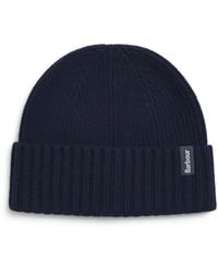 Barbour - Wool-Cashmere Danforth Beanie - Lyst